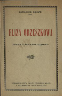 Eliza Orzeszkowa