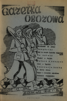 Gazetka Obozowa 1941 N.6