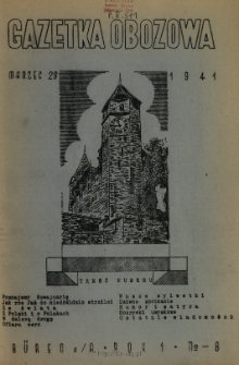 Gazetka Obozowa 1941 N.8