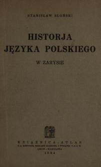 Historja języka polskiego w zarysie