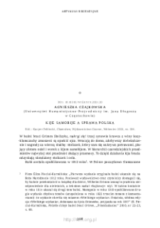 Kije samobije a sprawa polska. Rec.: K. Pobłocki, Chamstwo