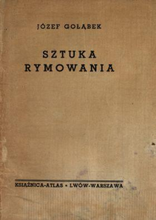 Sztuka rymowania