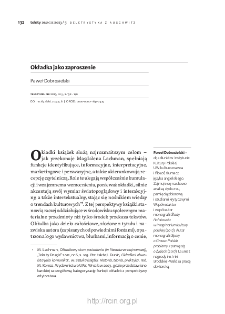 Okładka jako zaproszenie