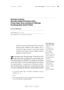 Strategie wnikania. Recenzja książek Dobrosława Kota "Tratwa Odysa. Esej o uchodźcach" i Mikołaja Grynberga "Jezus umarł w Polsce"
