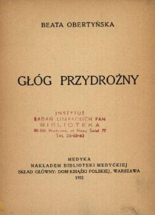 Głóg przydrożny