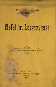 Rafał hr. Leszczyński