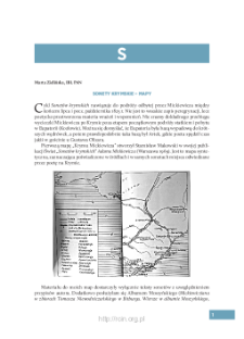 Sonety krymskie - mapy