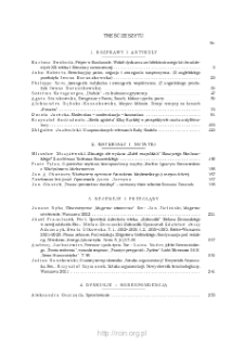 Pamiętnik Literacki, Z. 2 (2024), Spis treści
