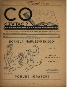 Co Czytać : przegląd bibliograficzny 1927 N.4