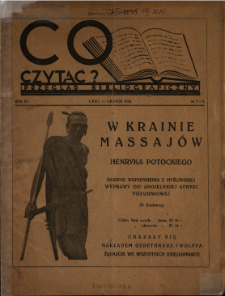 Co Czytać : przegląd bibliograficzny 1928 N.7-8