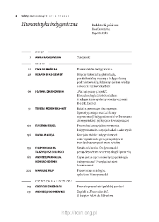 Teksty Drugie Nr 6 (2024), Spis treści