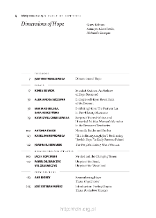Teksty Drugie Nr 2 (2025), Table of contents