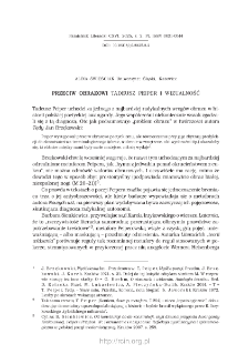 Przeciw obrazowi. Tadeusz Peiper i wizualność.