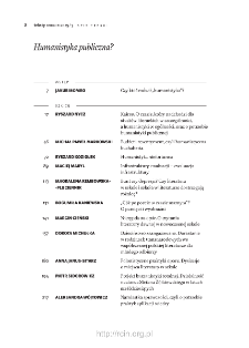 Teksty Drugie Nr 3 (2025), Spis treści