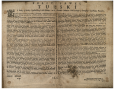 Felix Paweł Turski Z Bożey y Stolicy Apostolskiey Łaski Biskup Łucki y Brzeski ... : [list pasterski przypominający o nabożeństwach i odpuście w dniu św. apostoł&oacute;w Piotra i Pawła] : [Datum] Dan w Torczynie Dnia Trzeciego Miesiąca Stycznia Roku Pańskiego 1778.