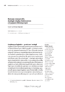 Narracje o katastrofie. Analogie między Holokaustem a kryzysem klimatycznym.