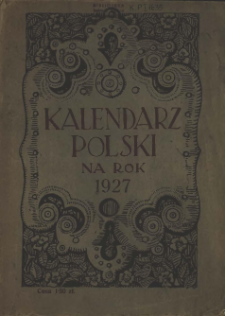 Kalendarz Polski : na rok pański 1927