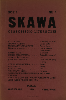 Skawa : czasopismo literackie