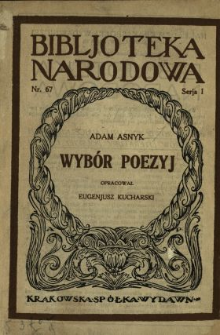 Wyb&oacute;r poezyj