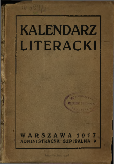 Kalendarz Literacki