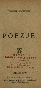 Poezje