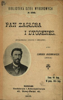 Pan Zagłoba i Dyogenes : (humoreski, szkice i obrazki)