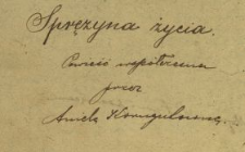 Sprężyna życia. Powieść wsp&oacute;łczesna