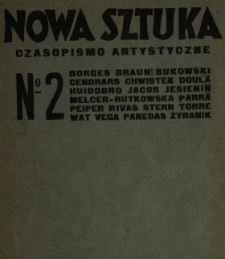 Nowa Sztuka : miesięcznik artystyczny