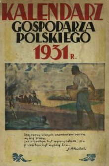 Kalendarz Gospodarza Polskiego na rok 1931
