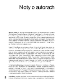 Noty o autorach
