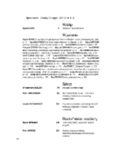 Teksty Drugie Nr 1-2 (2010), Spis treści
