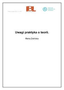 Uwagi praktyka o teorii