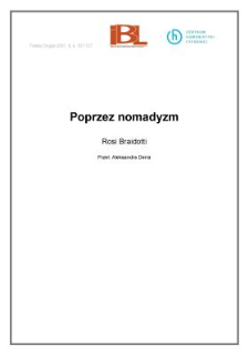 Poprzez nomadyzm