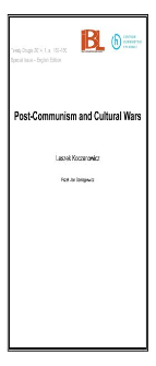 Post-Communism and Cultural Wars