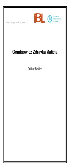 Gombrowicz Zdravka Malicia
