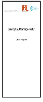 Dialektyka "Czarnego nurtu"