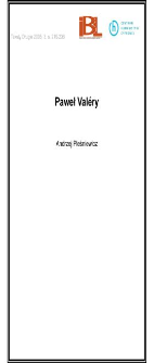 Paweł Valéry