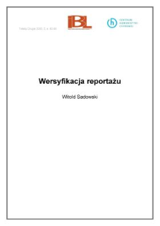 Wersyfikacja reportażu