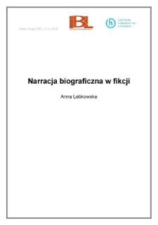 Narracja biograficzna w fikcji