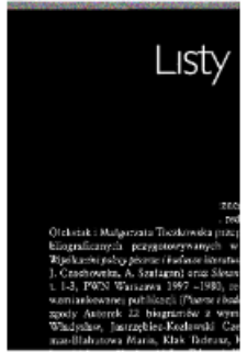 Listy do redakcji