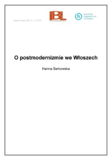 O postmodernizmie we Włoszech
