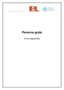 Persona grata