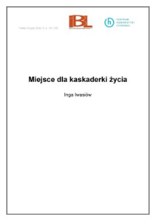 Miejsce dla kaskaderki życia