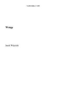 Wstęp