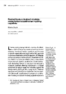 Przekład literatury dla dzieci i młodzieży – między tekstem a oczekiwaniami wydawcy i czytelnika