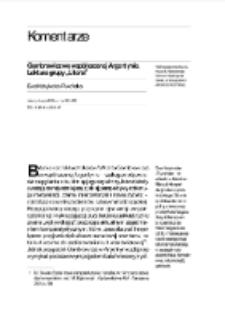 Gombrowicz we współczesnej Argentynie. Lektura grupy "Literal"