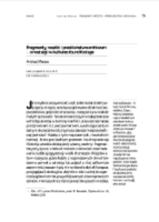 Fragmenty, resztki i przekleństwo archiwum &ndash; o nostalgii w kulturze found footage