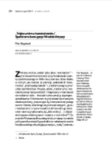 „Trójka widm w bezokoliczniku”. Spektralne koniugacje Witolda Wirpszy