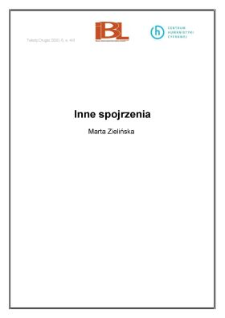 Inne spojrzenia (wstęp)