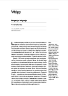 Emigracja i migracja